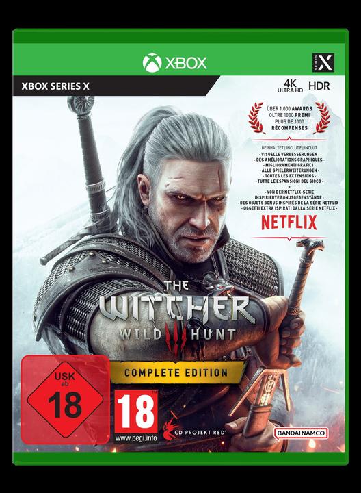 Actual product image The Witcher 3 : Wild Hunt - Complete Edition (Xbox Series X, DE, IT, FR)