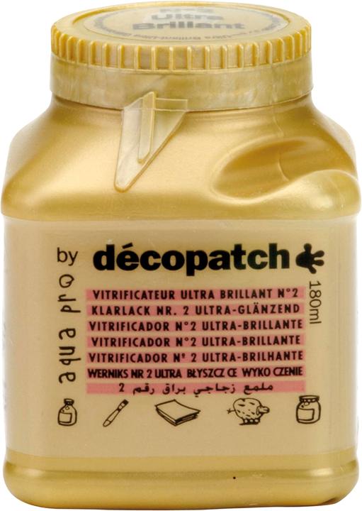 Actual product image Décopatch Clear lacquer (215 g, 180 ml)