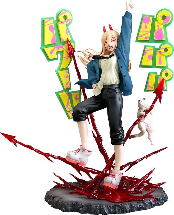 Actual product image Phat! Chainsaw Man statuette PVC 1/7 Power 31 cm