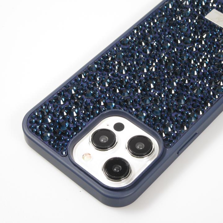 Produktbild PhoneLook Hülle Glitzer Diamant The Bling World Dunkelblau (Apple iPhone 15 Pro Max)