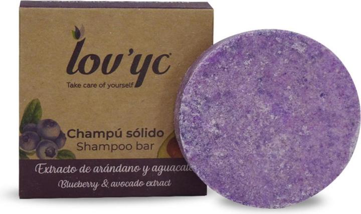 Produktbild Lov'yc Lovyc Heidelbeere und Avocado Festes Shampoo 50g