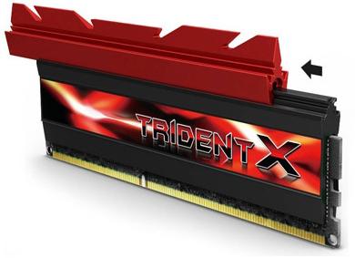 Actual product image G.Skill TridentX (4 x 8GB, 2400 MHz, DDR3-RAM, DIMM)
