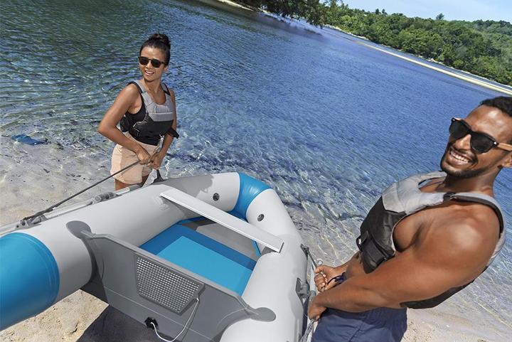 Produktbild Bestway Hydro-Force Sportboot-Set Caspian 230 x 130 x 30 cm (230 cm, 2 Pers.)