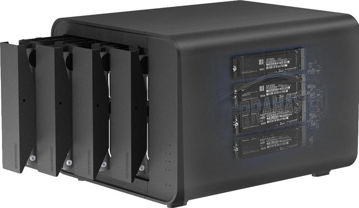 Immagine prodotto Terramaster L'8-BAY USB 3.2 GEN 2 D8HYBRID RAID 0/1/SINGOLO/JBOD (2.5", M.2, 3.5")