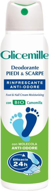 Produktbild Glicemille Foot & Shoe Deodorant Spray Refreshing and Odor-Inhibiting 150ml (Fussbad, 150 ml)