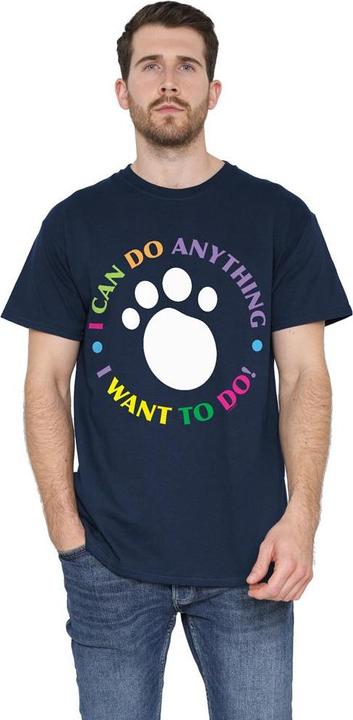 Actual product image Blue´s Clues Mens I Can Do Anything! T-Shirt (5XL)