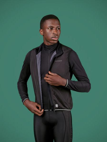 Actual product image Shimano Beaufort Long Sleeves Base Layer Black (L) (L)