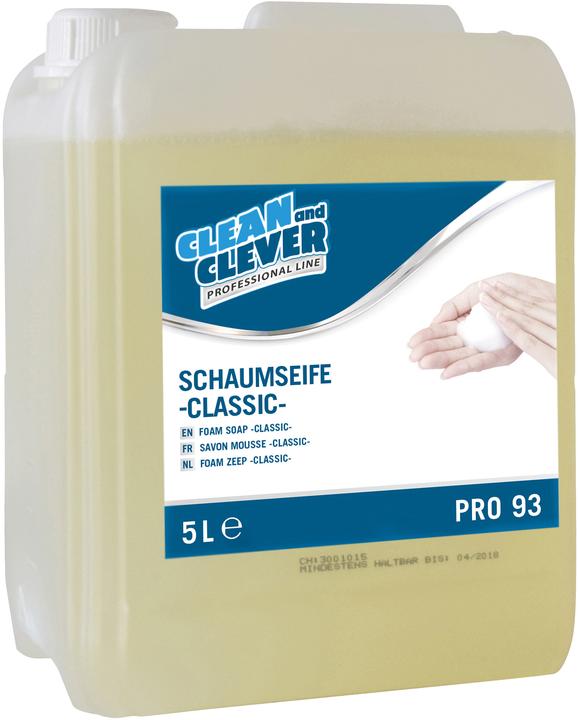 Immagine prodotto Clean and Clever Schaumseife Classic PRO 93 (5000 ml)
