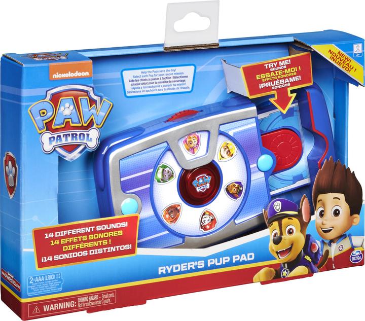 Produktbild Spin Master Paw Patrol Role Play Ryders Pup Pad (Französisch, Italienisch, Englisch)