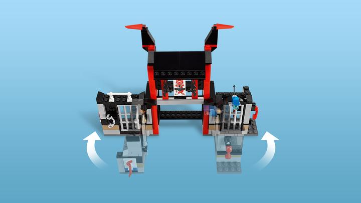 Image du produit LEGO Évasion de prison Ninjago Kryptarium (70591, LEGO Ninjago)