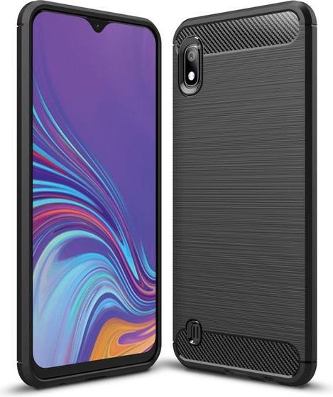 Actual product image MU Style Carbon Fiber TPU Softcase Series (Samsung Galaxy A10)