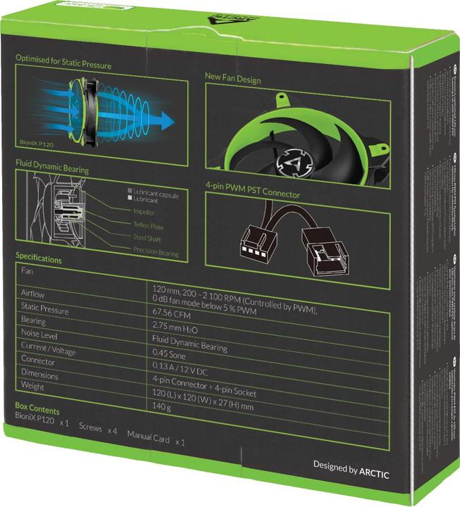 Actual product image Arctic Bionix P120 (120 mm, 1 x)