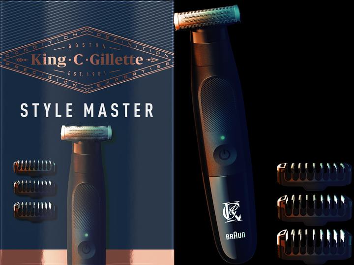 Gillette King C Style Master Razor 1up