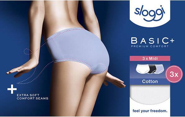Produktbild Sloggi Basic+ (40, 3er Pack)