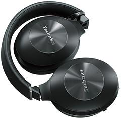 Actual product image Technics EAH-F50B Wireless Bluetooth High Resolution Audio Over-Ear Headphones with Mic/Remote Black EU (35 h, Wireless)