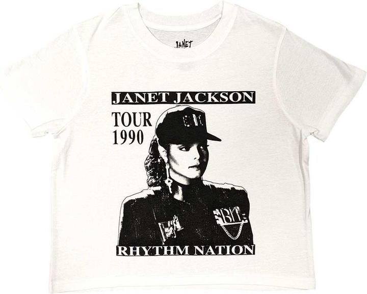 Janet Jackson Rhythm Nation Kurzes Top