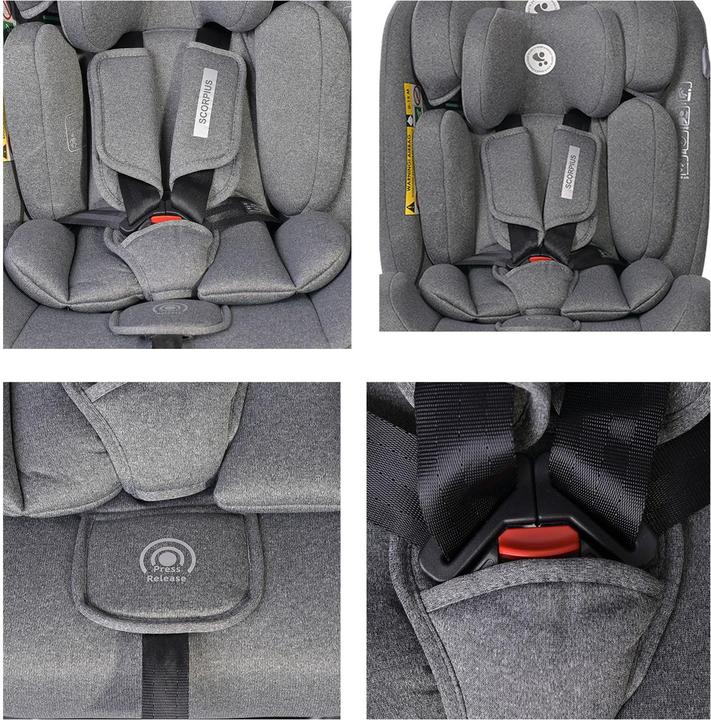 Actual product image Lorelli Siège enfant Scorpius i-Size (Child seat, Reboarder, ECE R129/i-Size Standard)