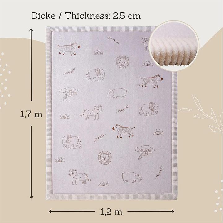 Image du produit Hakuna Matte Samtmatte, Wolke Spielmatte (160 x 120 cm)