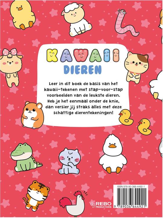 Produktbild Kawaii-Tiere lernen Schritt für Schritt das Zeichnen