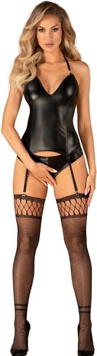 Produktbild Obsessive Viranes Korsett Schwarz (M/L)