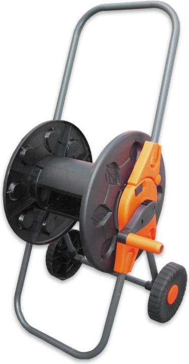 Actual product image Bradas GL3501 Hose reel "Aqua-Reel", Gold Line, maximum 60 m - 1/2 inch, black, 20 x 20 x 30 c (60 m)