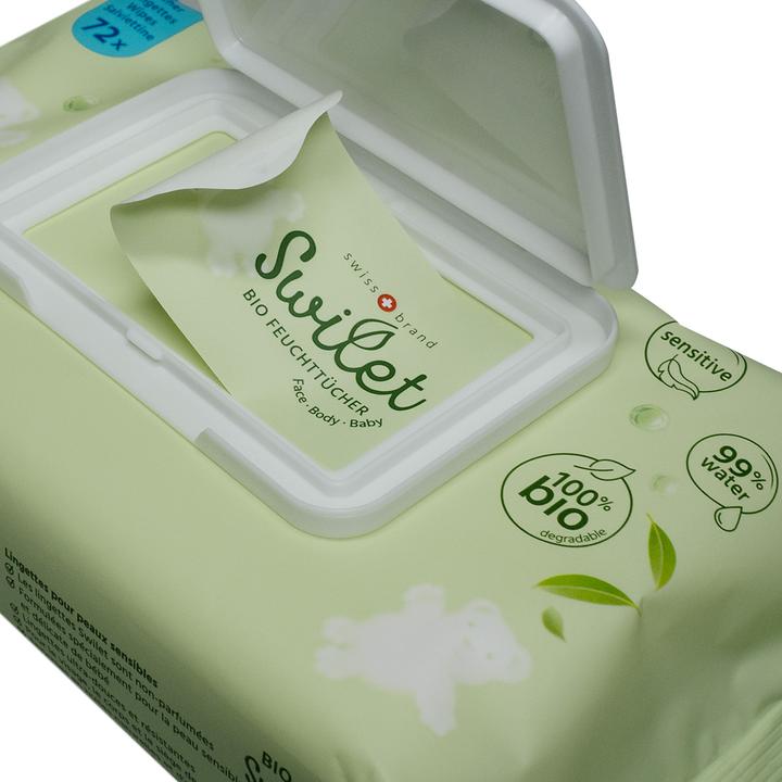 Produktbild Swilet Bio-Feuchttücher (864 Stück)