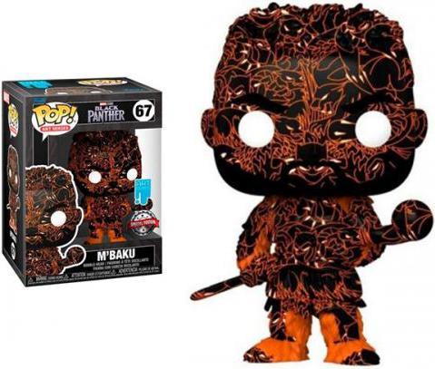 Image du produit Funko POP - Marvel Black Panther M Baku Artist + Case Exclusive
