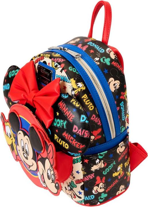 Actual product image Loungefly Disney by backpack & headband set Mickey & Friends