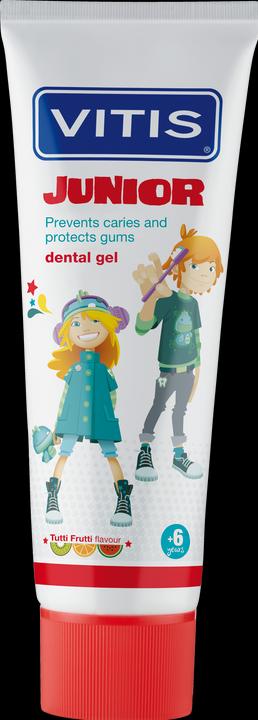 Actual product image Vitis Junior tooth gel (75 ml)