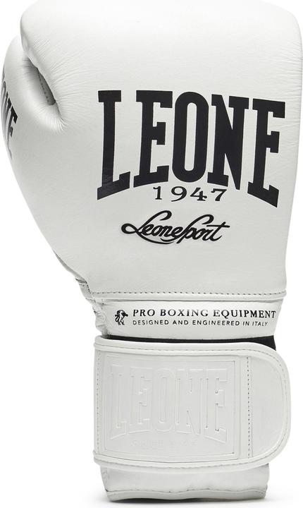 Actual product image Leone Boxing Gloves The Greatest White GN111 (18 OZ)