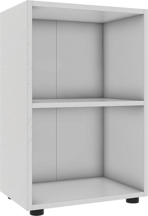 Produktbild VCM Holz Büro Stand Regal Bücher Ordner Aktenregal Ordnerregal Bücherregal Ulas 2f (49 x 32 x 74 cm)
