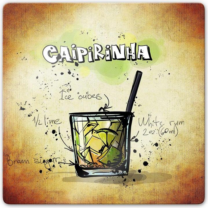 Produktbild Trenddeko Caipirinha - Rezept (30 x 30 cm)