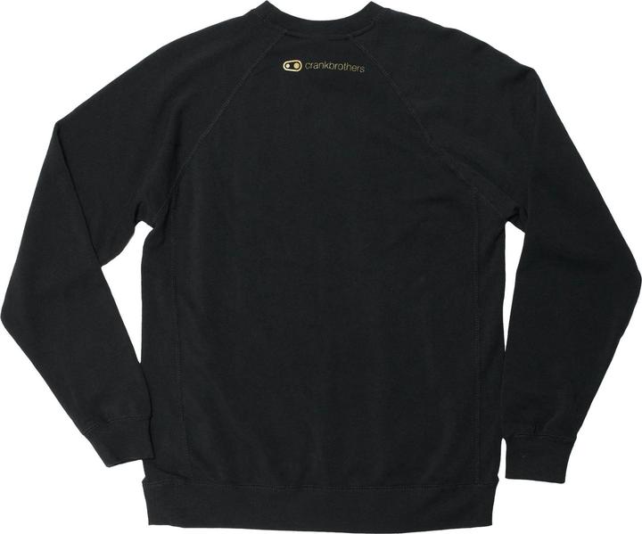 Immagine prodotto Crankbrothers Classic Crew Neck Longsleeve Shirt Uomo, nero/oro, XL (XL)