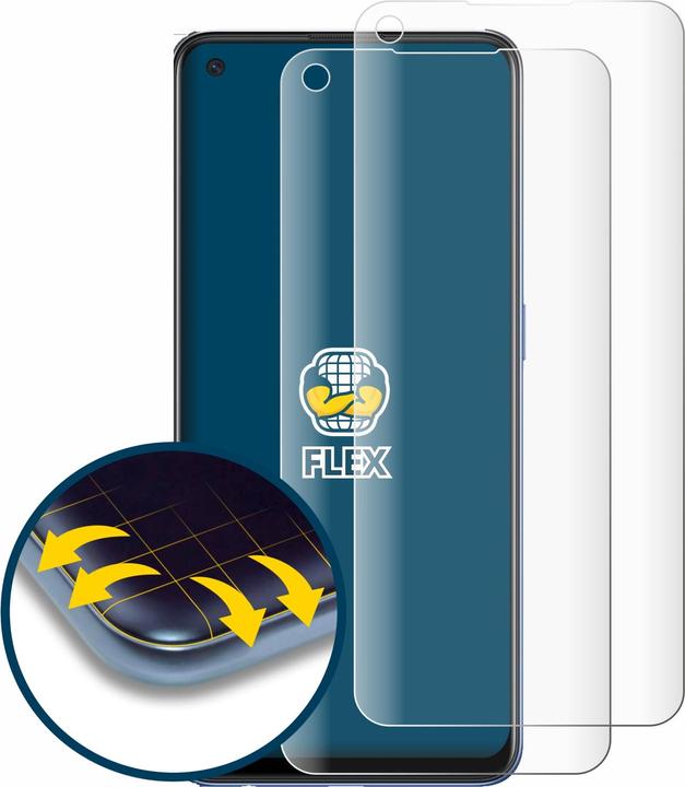 Actual product image BROTECT Full-Cover Protector (2 Piece, Oppo A74 5G)