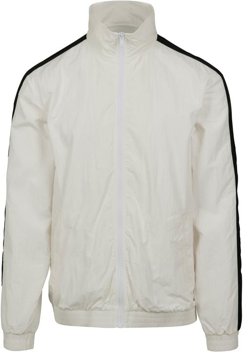 Urban Classics Striped Sleeve Crinkle Track Jacket (XXL)