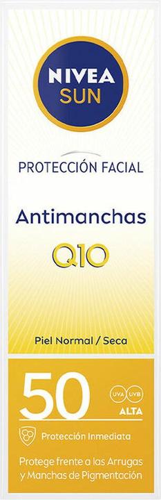 Produktbild NIVEA SUN FACIAL anti-manchas & anti-edad SPF50 50 ml (Sonnencreme Gesicht, SPF 50, 50 ml)
