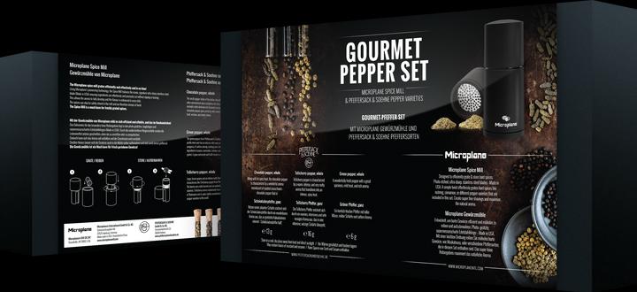 Image du produit Microplane Set de poivre Gourmet (Poivre)
