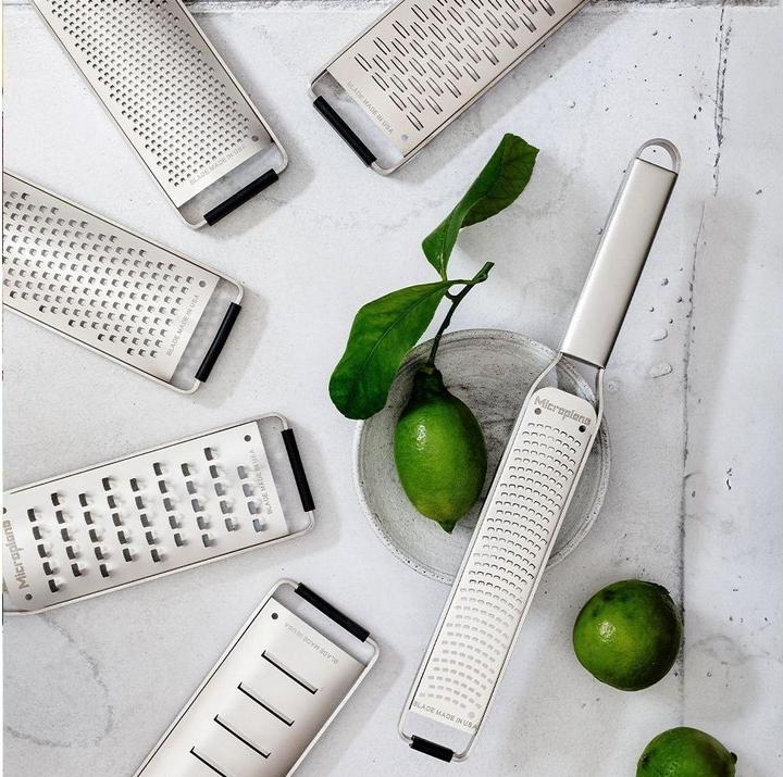 Actual product image Microplane Grater silver coloured