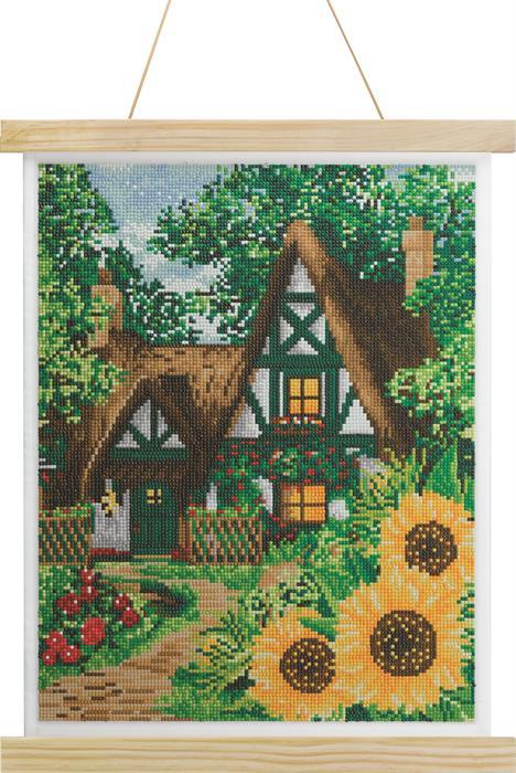 Produktbild Craft Buddy Crystal Art Bild "Woodland" 35x45 cm Scroll
