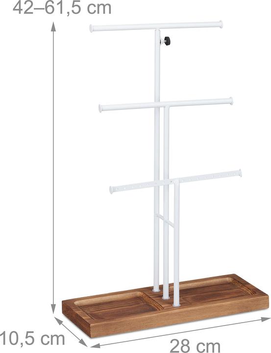 Actual product image Relaxdays Jewellery stand