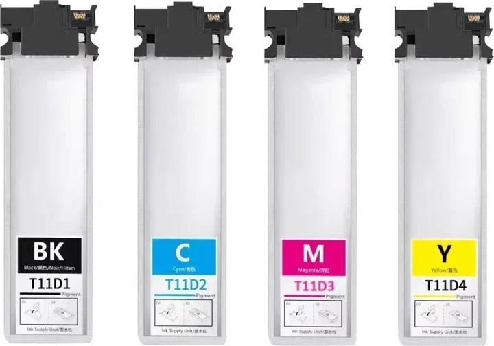 Actual product image Hermex Kompatible Tintenpatrone XL für Epson WorkForce Pro WF-C5890DW (M, C, FC, Y)