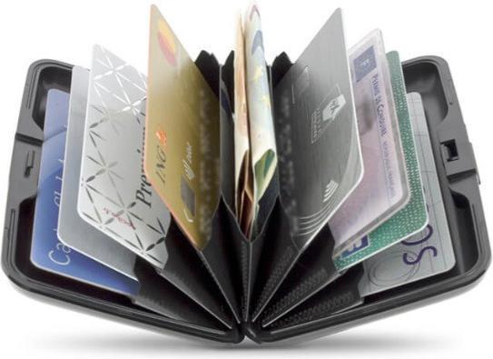 Actual product image Ögon Credit card case V2 Print sequoia