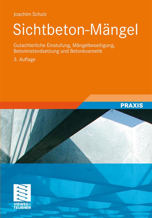 Actual product image Sichtbeton-Mängel (German, Joachim Schulz, 2011)