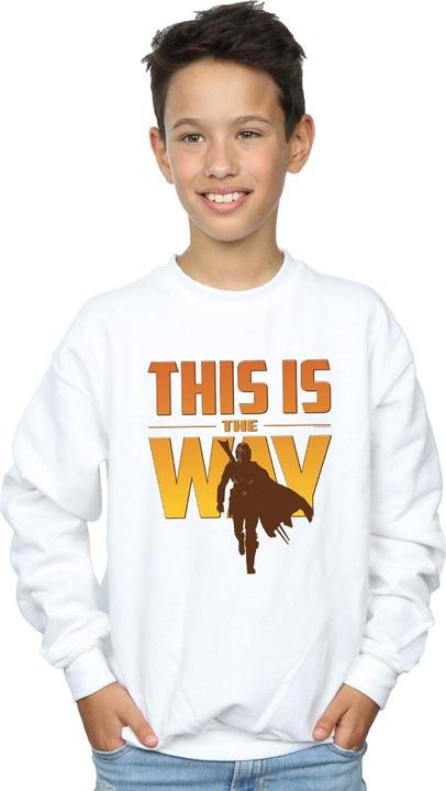 Produktbild Star Wars The Mandalorian This Is The Way Sweatshirt Jungen (128)