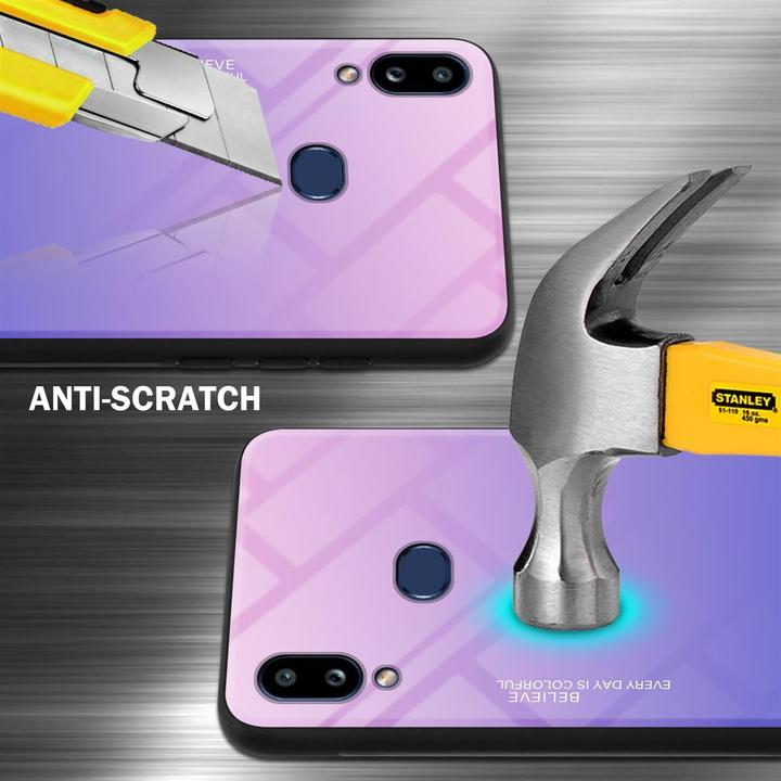 Actual product image Cadorabo TPU 2 colors glass cover (Samsung Galaxy A10s, Samsung Galaxy M01s)