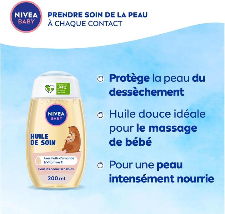 Immagine prodotto NIVEA Cura e massaggio dell'olio per bambini