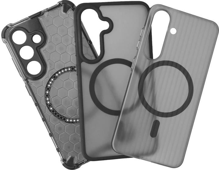 Immagine prodotto 4smarts Qi2 Upgrade 3er Cover Set für Samsung Galaxy S25 (Samsung Galaxy S25)