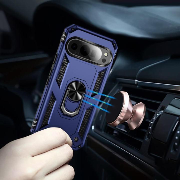 Actual product image Cover-Discount Google Pixel 9 / 9 Pro - Armor Case with kickstand (Google Pixel 9, Google Pixel 9 Pro)