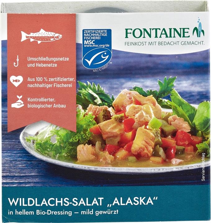 Immagine prodotto L'Esprit de la Fontaine Insalata di salmone selvaggio "Alaska" (MSC) (200 g)