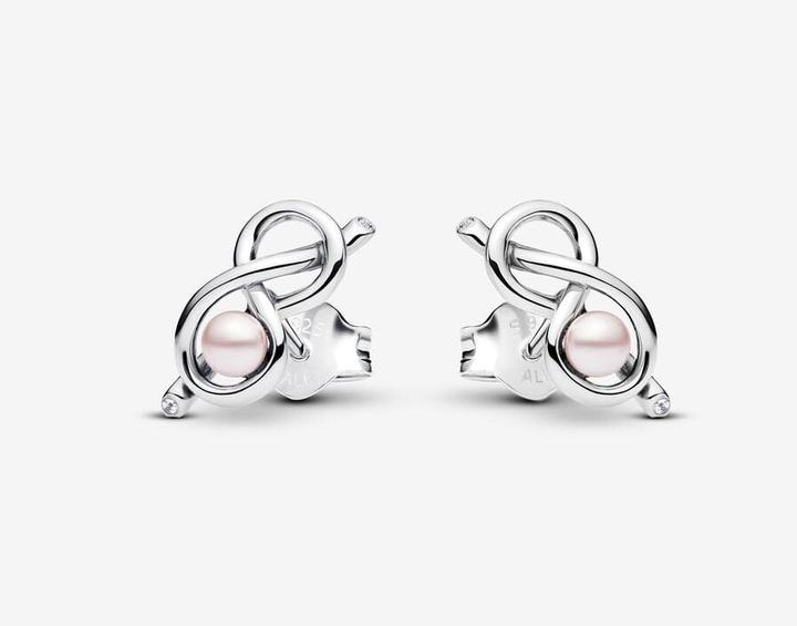 Actual product image Pandora Infinity Knot Ohrringe (Sterling silver)
